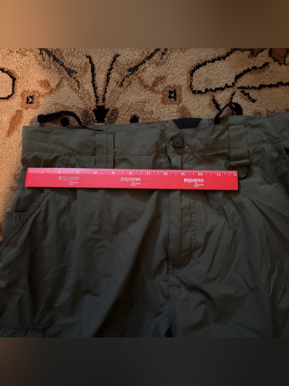BSA Scouting America green nylon Boy Scout shorts adult medium - Picture 5 of 7